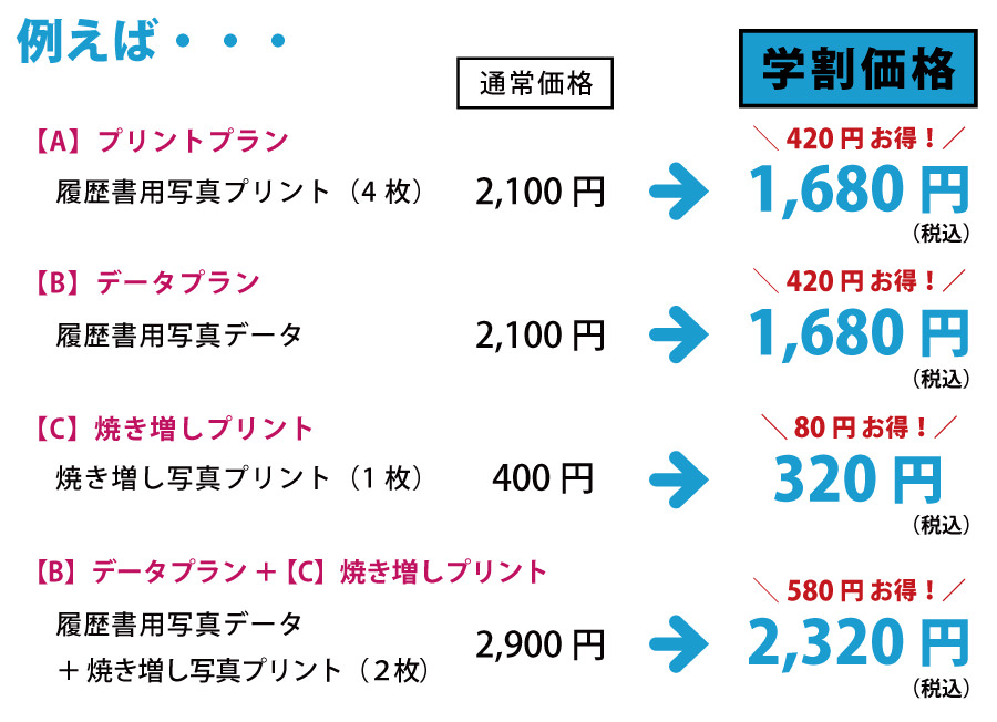 料金サンプル